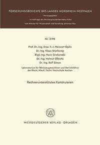 Produktbild: Rechnerunterst&uuml;tztes Konstruieren
