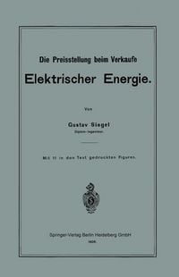 Produktbild: Die Preisstellung beim Verkaufe Elektrischer Energie
