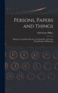 Produktbild: Persons, Papers and Things
