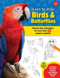 Produktbild: Learn to Draw Birds & Butterflies