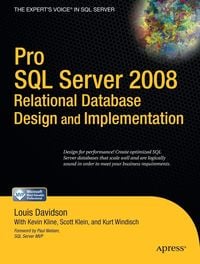 Produktbild: Pro SQL Server 2008 Relational Database Design and Implementation