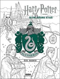 Produktbild: Harry Potter Filmlerinden Resmi Boyama Kitabi - Slytherin &Ouml;zel Baskisi