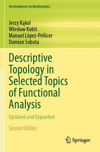 Produktbild: Descriptive Topology in Selected Topics of Functional Analysis