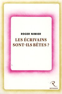 Produktbild: Les &eacute;crivains sont-ils b&ecirc;tes ?