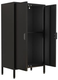 Produktbild: Stahl Kommode Sideboard Schrank Dreht&uuml;ren Flokas M