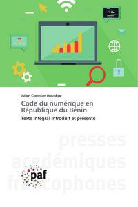 Produktbild: Code du num&eacute;rique en R&eacute;publique du B&eacute;nin