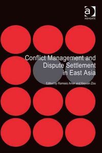 Produktbild: Amer, R: Conflict Management and Dispute Settlement in East