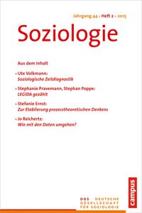 Produktbild: Soziologie 2.2015