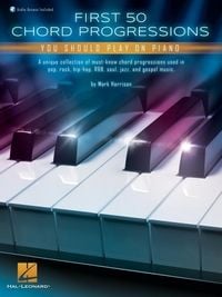 Produktbild: First 50 Chord Progressions You Should Play on Piano - Includes Online Audio Demo Tracks