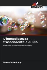 Produktbild: L'immediatezza trascendentale di Dio