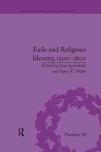 Produktbild: Exile and Religious Identity, 1500-1800