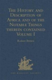Produktbild: The History and Description of Africa and of the Notable Thi