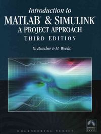 Produktbild: Introduction to MATLAB & SIMULINK:  A Project Approach