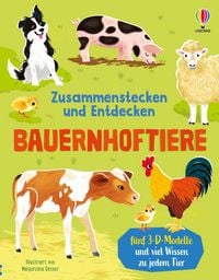 Produktbild: Zusammenstecken und Entdecken: Bauernhoftiere