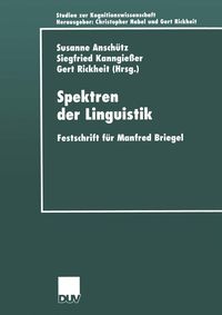 Produktbild: Spektren der Linguistik