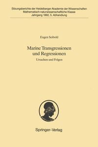 Produktbild: Marine Transgressionen und Regressionen