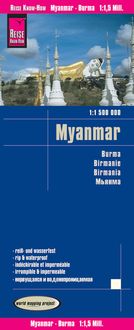 Bild vom Artikel Reise Know-How Landkarte Myanmar (1:1.500.000) vom Autor Reise Know-How Verlag Peter Rump