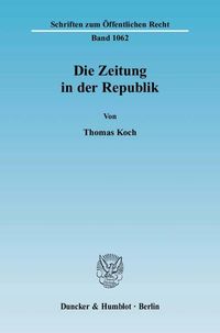 Produktbild: Die Zeitung in der Republik.