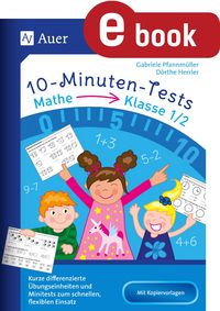 Produktbild: 10-Minuten-Tests Mathematik - Klasse 1/2