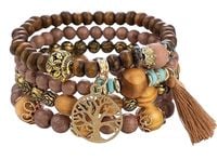 Produktbild: Armband "Baum des Lebens" braun