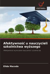 Produktbild: Afektywno&iquest;&iquest; u nauczycieli szkolnictwa wy&iquest;szego