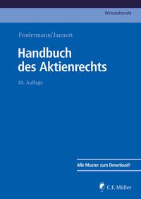 Produktbild: Handbuch des Aktienrechts