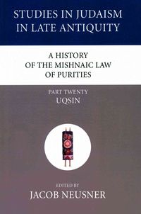 Produktbild: A History of the Mishnaic Law of Purities, Part 20