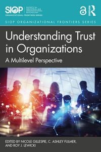 Produktbild: Understanding Trust in Organizations