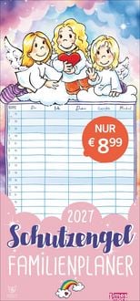 Produktbild: times&more Schutzengel Familienplaner 2027