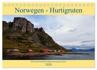 Produktbild: Norwegen - Hurtigruten (Tischkalender 2026 DIN A5 quer), CALVENDO Monatskalender