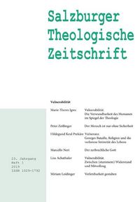 Produktbild: Salzburger Theologische Zeitschrift