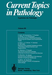 Produktbild: Current Topics in Pathology / Ergebnisse der Pathologie