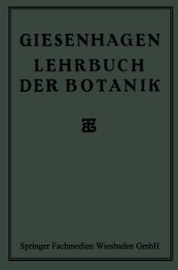 Produktbild: Lehrbuch der Botanik