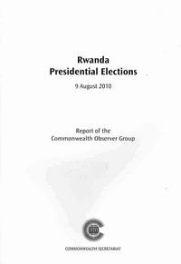 Produktbild: Rwanda Presidential Elections