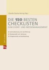 Bild vom Artikel Die 150 besten Checklisten zum Event- und Messemanagement vom Autor Claudia Ossola-Haring