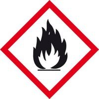 Produktbild: SafetyMarking 21.B1013 GHS-Gefahrenpiktogramm 02 Flamme Folie selbstklebend (B x H) 100 mm x 100 mm 1 St.
