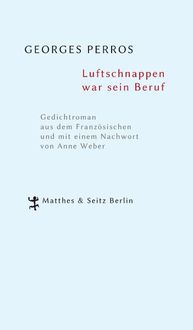 Produktbild: Luftschnappen war sein Beruf