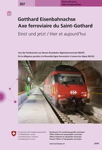 Produktbild: Swisstopo Gotthard Eisenbahnachse