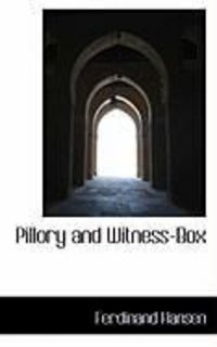 Produktbild: Pillory and Witness-Box