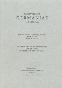 Produktbild: Auctor vetus de beneficiis.