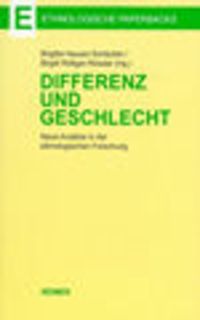 Produktbild: Differenz und Geschlecht