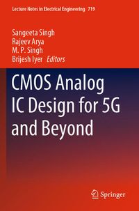 Produktbild: CMOS Analog IC Design for 5G and Beyond