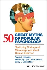 Produktbild: 50 Great Myths of Popular Psychology