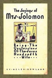 Produktbild: The Sayings of Mrs. Solomon