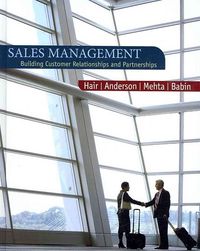 Produktbild: Sales Management: Building Customer Relationships and Partnerships