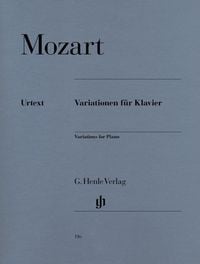 Produktbild: Wolfgang Amadeus Mozart - Variationen f&uuml;r Klavier