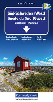 Bild vom Artikel Süd-Schweden (West) Nr. 02 Regionalkarte Schweden 1:250 000 vom Autor 