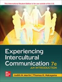 Produktbild: Martin, J: Experiencing Intercultural Communication: An Intr