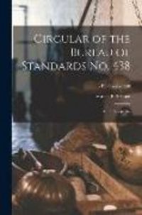 Produktbild: Circular of the Bureau of Standards No. 438