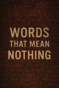 Produktbild: Words That Mean Nothing